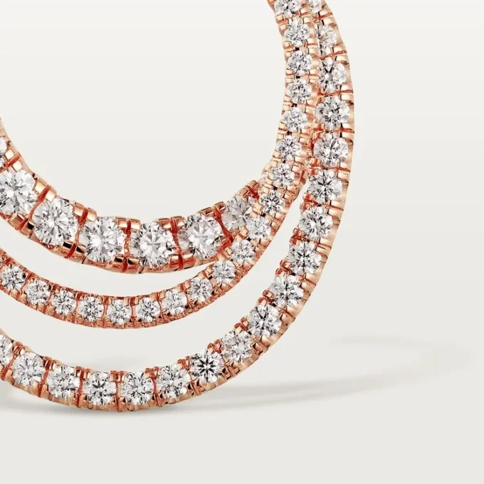 Etincelle De Cartier örhängen – Roséguld, diamanter – Cartier Etincelle De Cartier örhängen – Roséguld, diamanter – Cartier