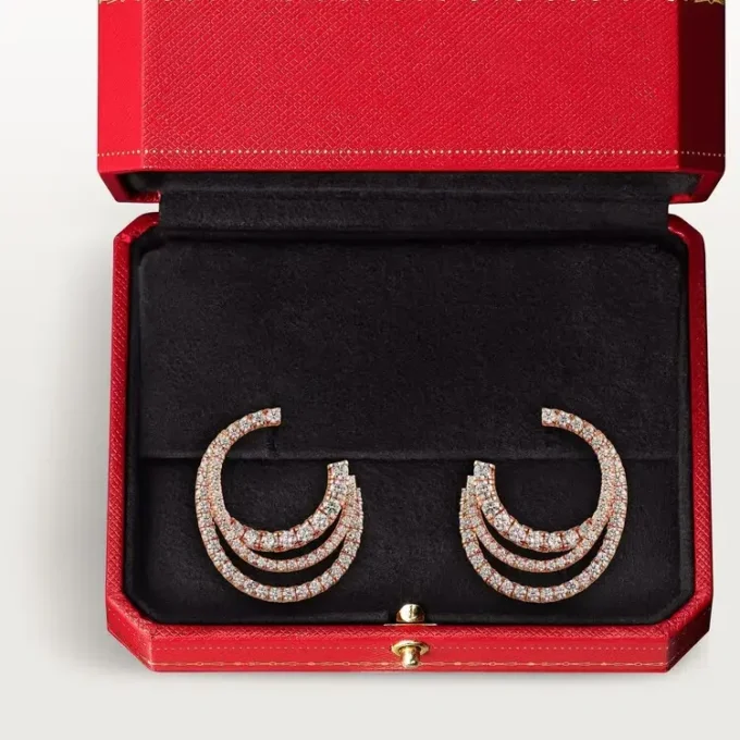 Etincelle De Cartier örhängen – Roséguld, diamanter – Cartier Etincelle De Cartier örhängen – Roséguld, diamanter – Cartier