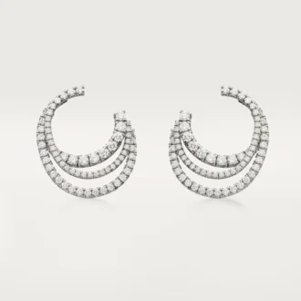 Etincelle De Cartier örhängen – vitguld, diamanter – Cartier
