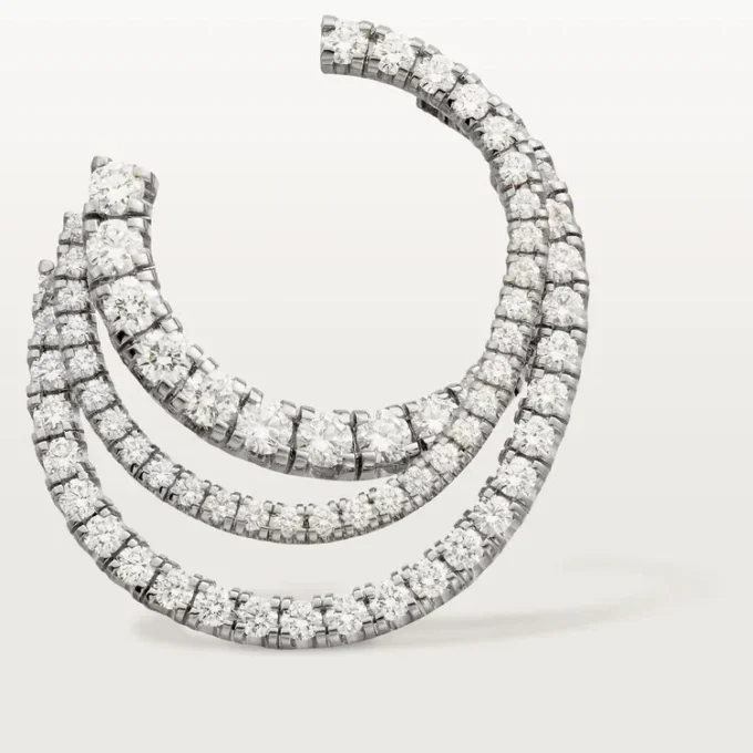 Etincelle De Cartier örhängen – vitguld, diamanter – Cartier Etincelle De Cartier örhängen – vitguld, diamanter – Cartier