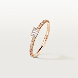 Etincelle De Cartier-ring – rosa guld, diamanter – Cartier Etincelle De Cartier-ring – rosa guld, diamanter – Cartier