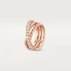 Etincelle De Cartier-ring – Roséguld, diamanter – Cartier