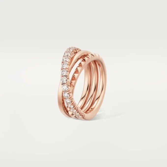 Etincelle De Cartier-ring – Roséguld, diamanter – Cartier