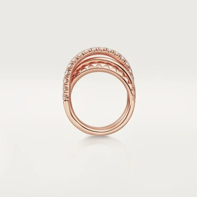 Etincelle De Cartier-ring – Roséguld, diamanter – Cartier