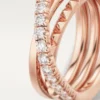 Etincelle De Cartier-ring – Roséguld, diamanter – Cartier