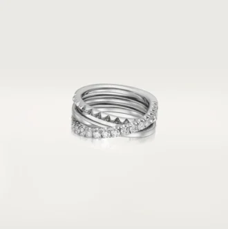 Etincelle De Cartier-ring – vitguld, diamanter – Cartier