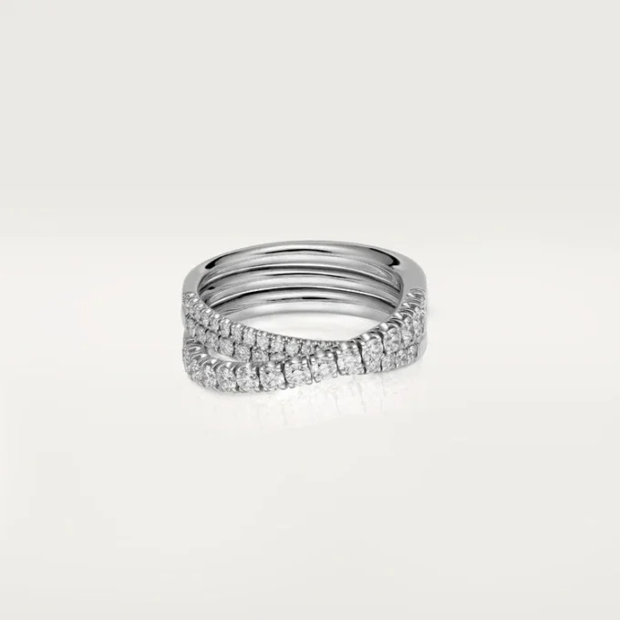 Etincelle De Cartier-ring – vitguld, diamanter – Cartier