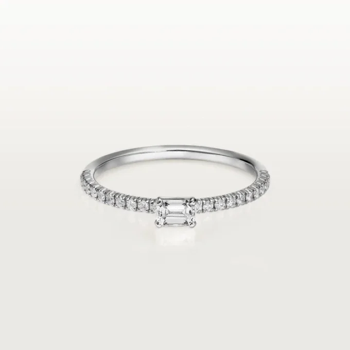 Etincelle De Cartier-ring – vitguld, diamanter – Cartier Etincelle De Cartier-ring – vitguld, diamanter – Cartier