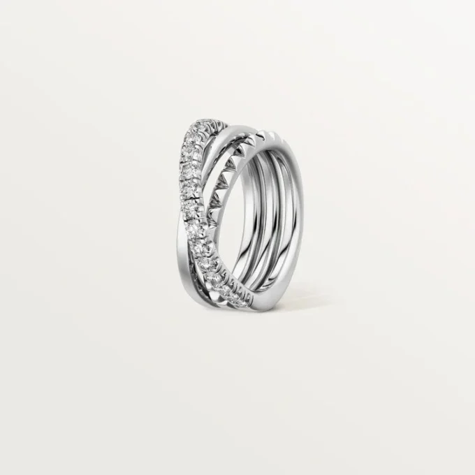 Etincelle De Cartier-ring – vitguld, diamanter – Cartier