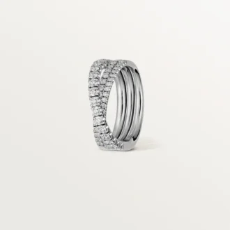 Etincelle De Cartier-ring – vitguld, diamanter – Cartier