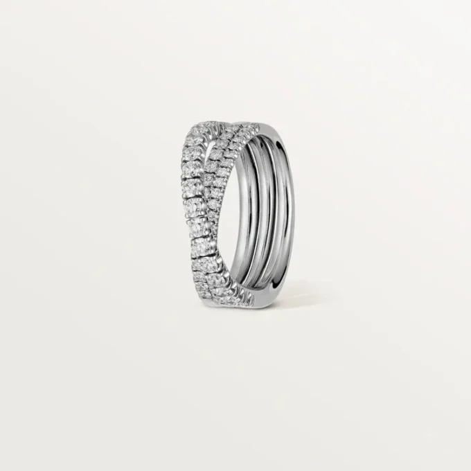 Etincelle De Cartier-ring – vitguld, diamanter – Cartier