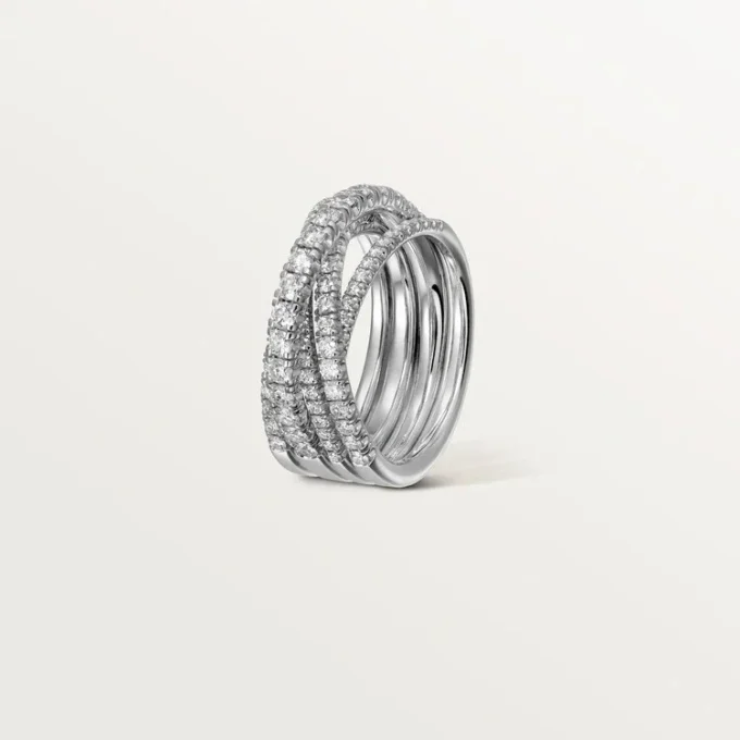 Etincelle De Cartier-ring – vitguld, diamanter – Cartier