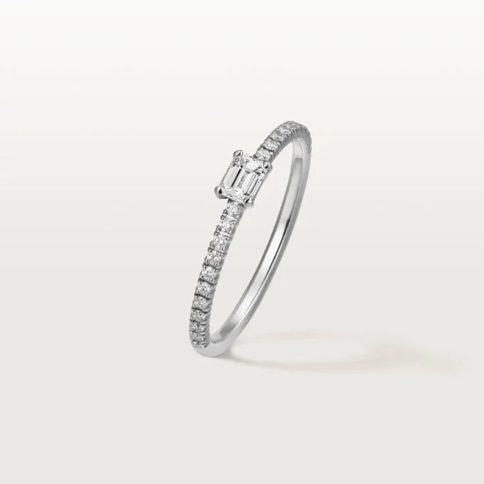Etincelle De Cartier-ring – vitguld, diamanter – Cartier Etincelle De Cartier-ring – vitguld, diamanter – Cartier