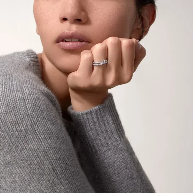 Etincelle De Cartier-ring – vitguld, diamanter – Cartier Etincelle De Cartier-ring – vitguld, diamanter – Cartier