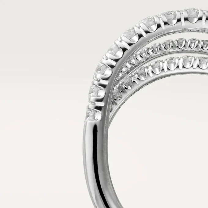 Etincelle De Cartier-ring – vitguld, diamanter – Cartier