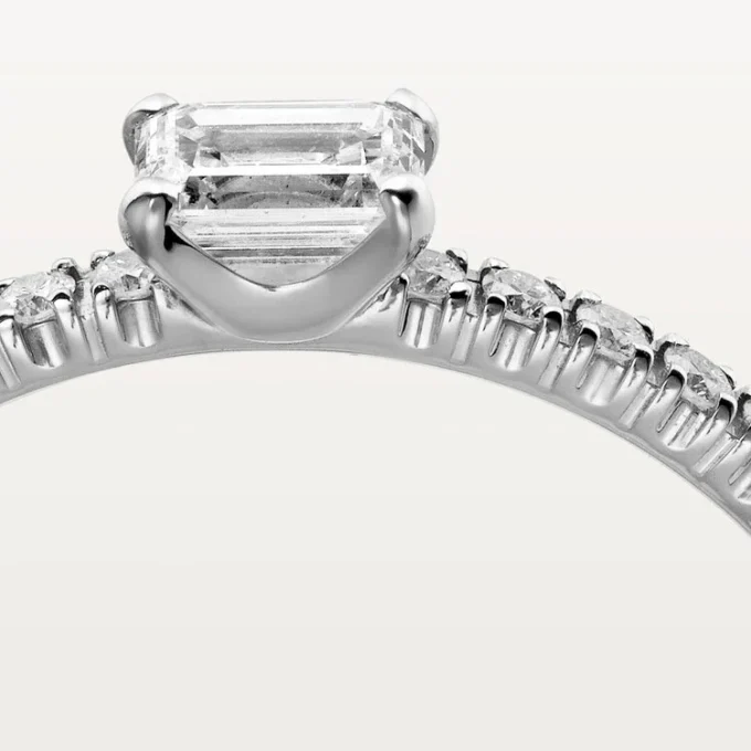 Etincelle De Cartier-ring – vitguld, diamanter – Cartier Etincelle De Cartier-ring – vitguld, diamanter – Cartier