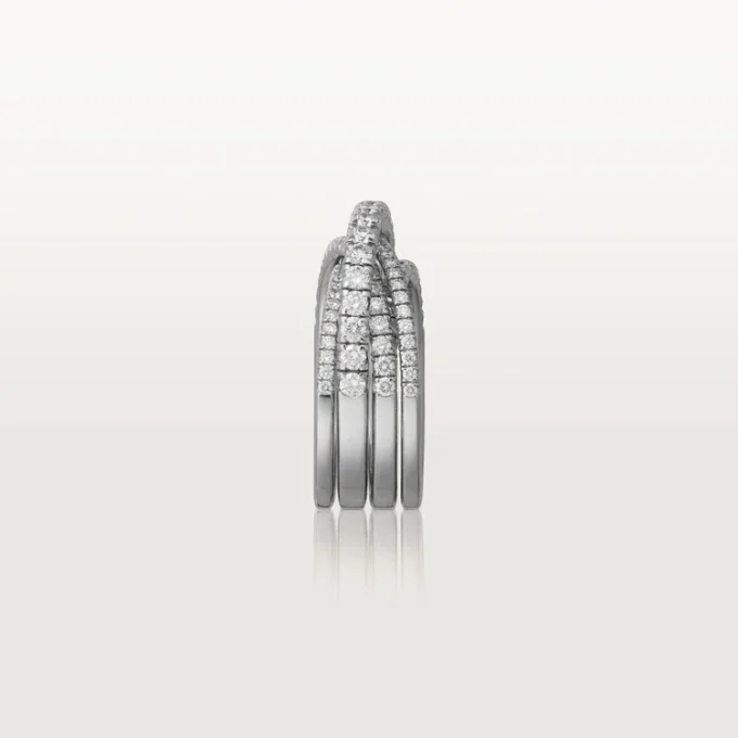 Etincelle De Cartier-ring – vitguld, diamanter – Cartier