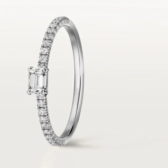 Etincelle De Cartier-ring – vitguld, diamanter – Cartier Etincelle De Cartier-ring – vitguld, diamanter – Cartier
