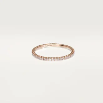 Etincelle De Cartier vigselring, 1,5 mm bred, pavé