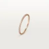 Etincelle De Cartier vigselring, 1,5 mm bred, pavé