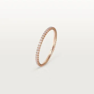 Etincelle De Cartier vigselring, 1,5 mm bred, pavé