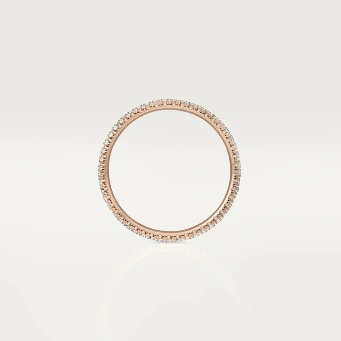 Etincelle De Cartier vigselring, 1,5 mm bred, pavé