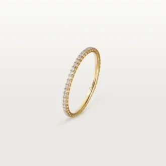 Etincelle De Cartier vigselring – gult guld, diamanter – Cartier