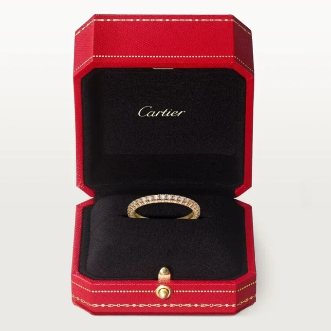Etincelle De Cartier vigselring – gult guld, diamanter – Cartier