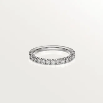 Etincelle De Cartier vigselring – platina, diamanter – Cartier