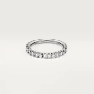 Etincelle De Cartier vigselring – platina, diamanter – Cartier