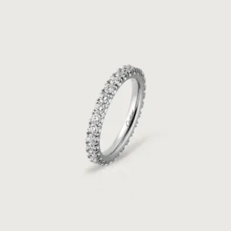 Etincelle De Cartier vigselring – platina, diamanter – Cartier