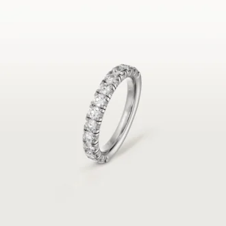 Etincelle De Cartier vigselring – platina, diamanter – Cartier