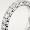 Etincelle De Cartier vigselring – platina, diamanter – Cartier