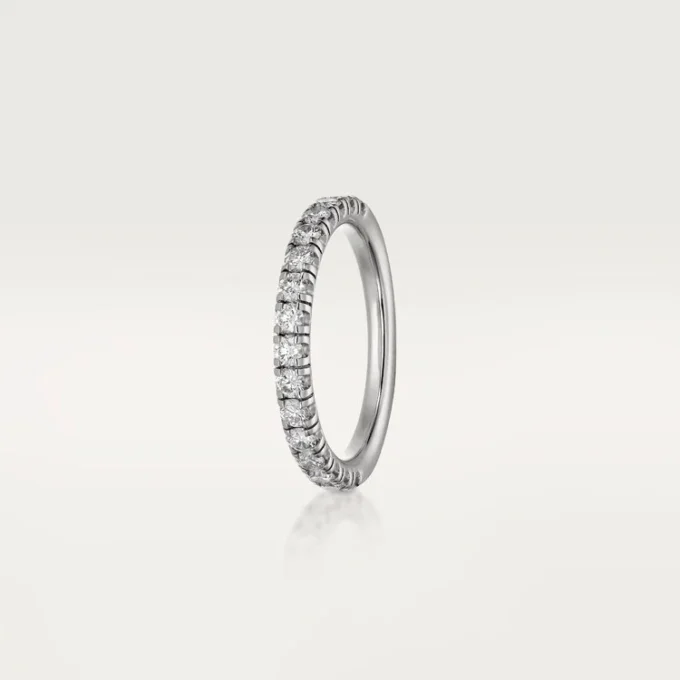 Etincelle De Cartier vigselring – platina, diamanter – Cartier