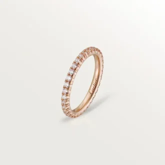Etincelle De Cartier vigselring – rosa guld, diamanter – Cartier