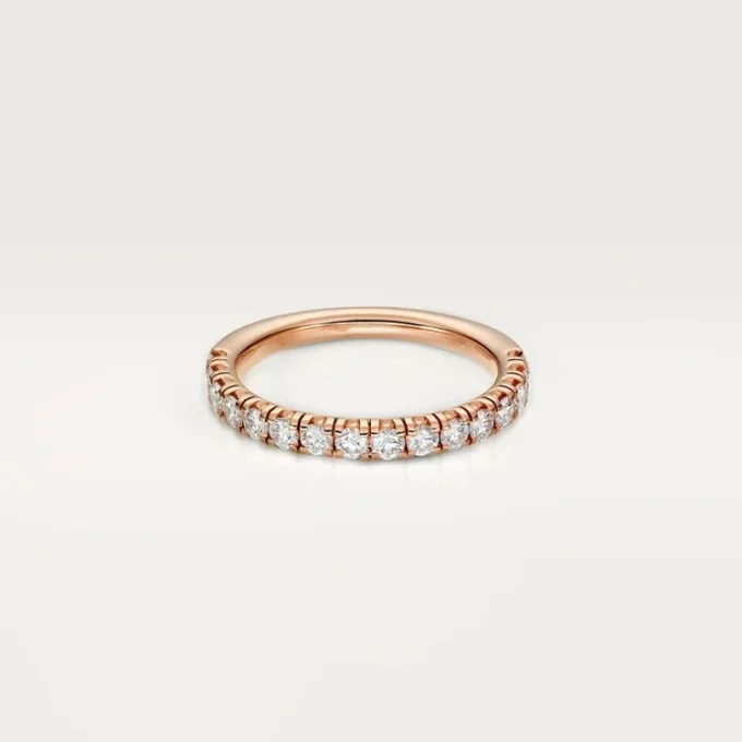 Etincelle De Cartier vigselring – rosa guld, diamanter – Cartier