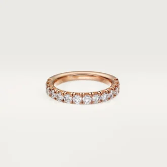 Etincelle De Cartier vigselring – rosa guld, diamanter – Cartier