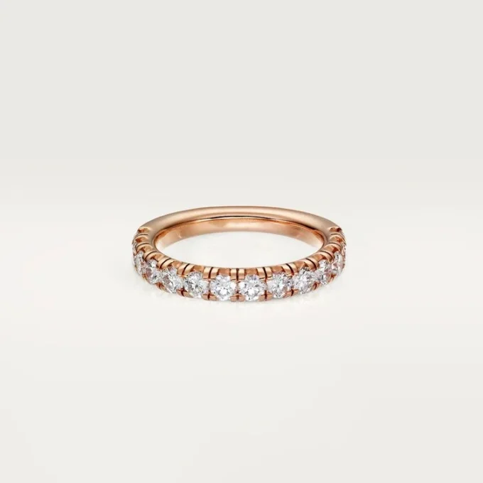 Etincelle De Cartier vigselring – rosa guld, diamanter – Cartier