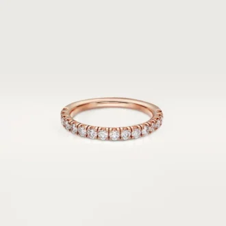 Etincelle De Cartier vigselring – rosa guld, diamanter – Cartier