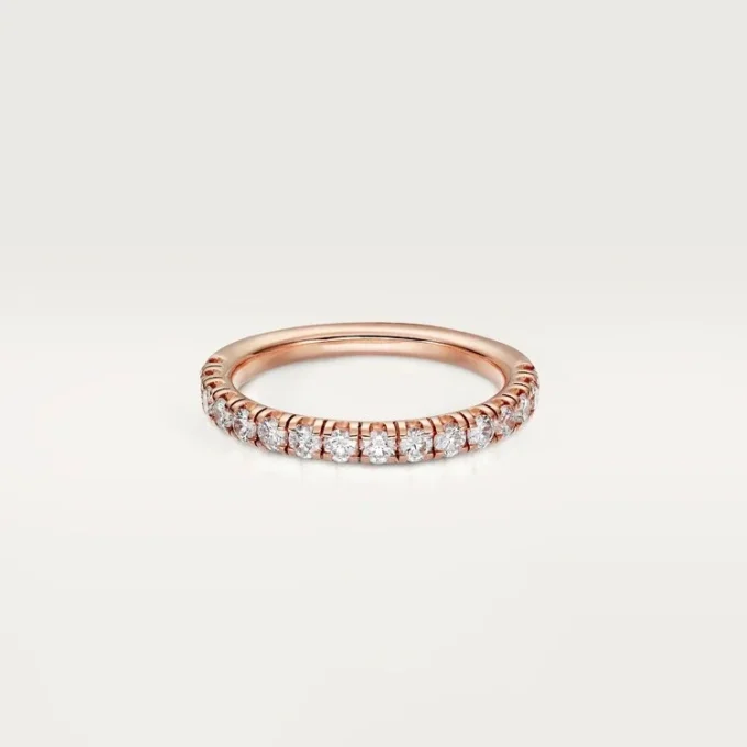 Etincelle De Cartier vigselring – rosa guld, diamanter – Cartier