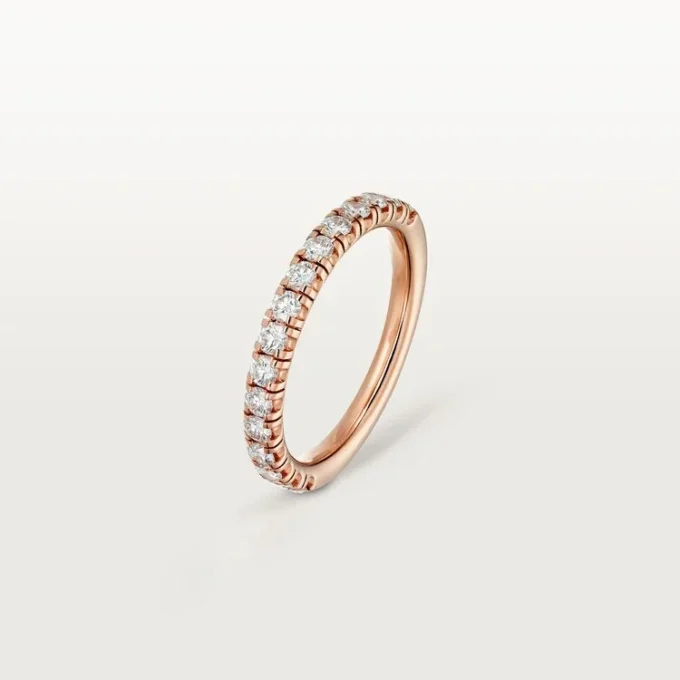 Etincelle De Cartier vigselring – rosa guld, diamanter – Cartier