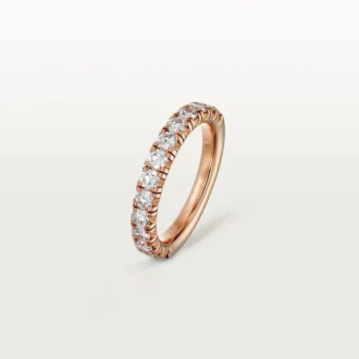 Etincelle De Cartier vigselring – rosa guld, diamanter – Cartier