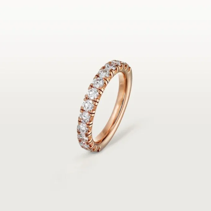 Etincelle De Cartier vigselring – rosa guld, diamanter – Cartier