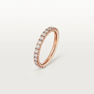 Etincelle De Cartier vigselring – rosa guld, diamanter – Cartier