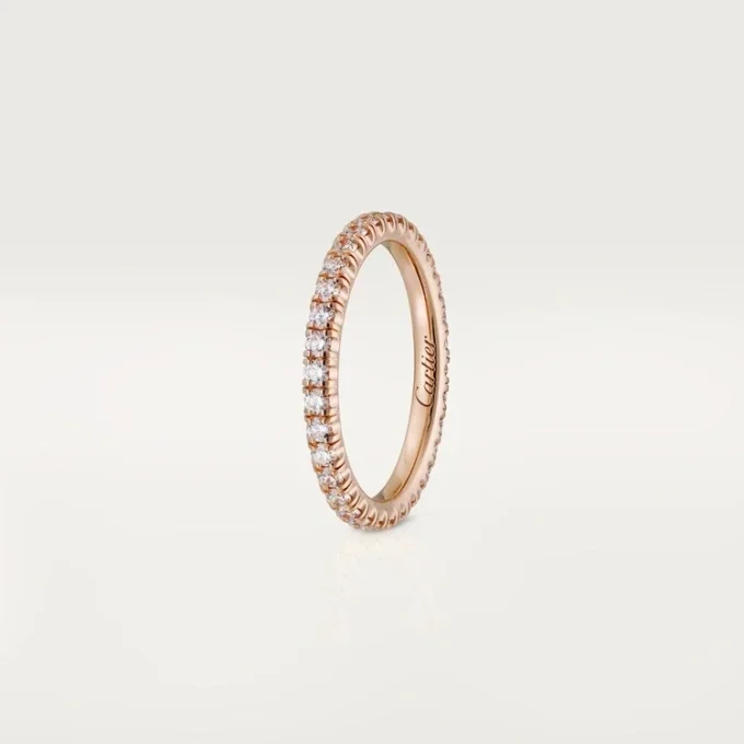 Etincelle De Cartier vigselring – rosa guld, diamanter – Cartier
