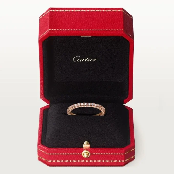 Etincelle De Cartier vigselring – rosa guld, diamanter – Cartier