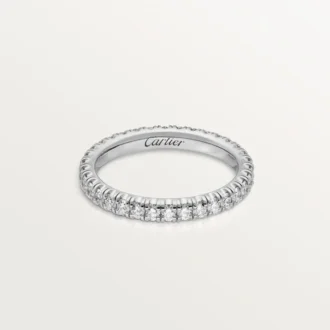 Etincelle De Cartier vigselring – vitguld, diamanter – Cartier