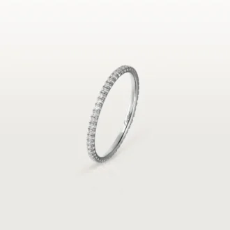 Etincelle De Cartier vigselring – vitguld, diamanter – Cartier