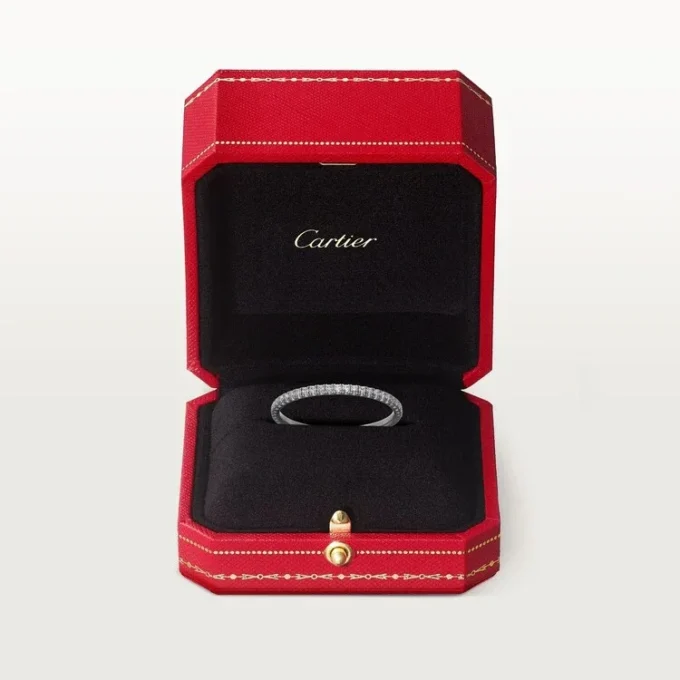 Etincelle De Cartier vigselring – vitguld, diamanter – Cartier