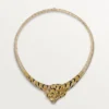 Faune Et Flore De Cartier-halsband, gula, orange och bruna diamanter, pavé Faune Et Flore De Cartier-halsband, gula, orange och bruna diamanter, pavé
